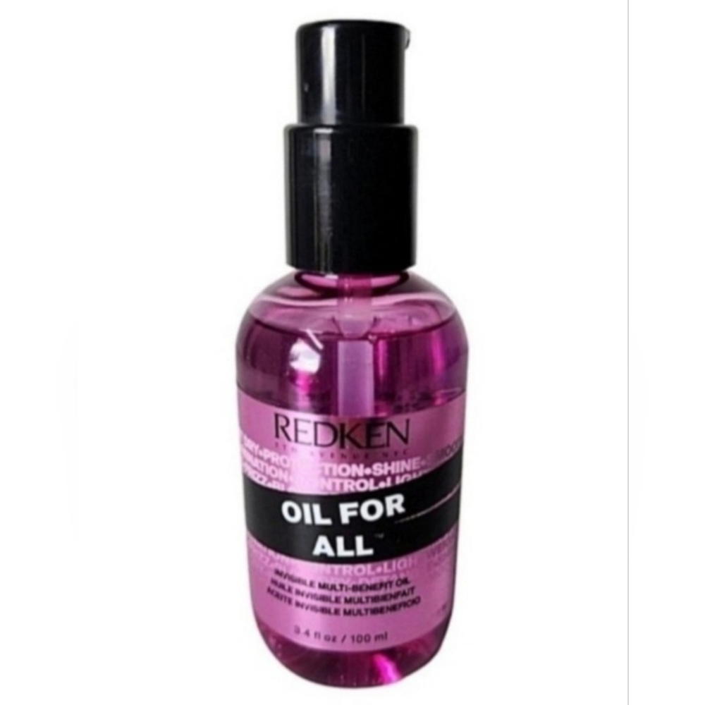 New! Redken Oil For All Invisible Multi Benefit Oil Size 3.4 oz (RARE)